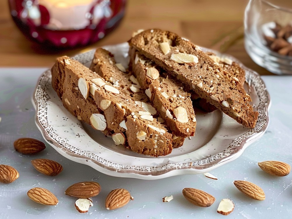Pepparkaksbiscotti Pepparkaksbiscotti