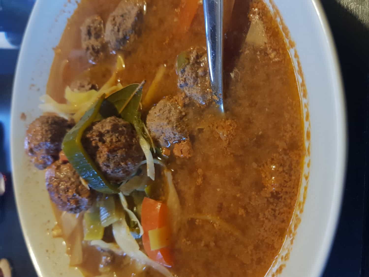 Nikkaluoktasoppa med älgfrikadeller Nikkaluoktasoppa med älgfrikadeller