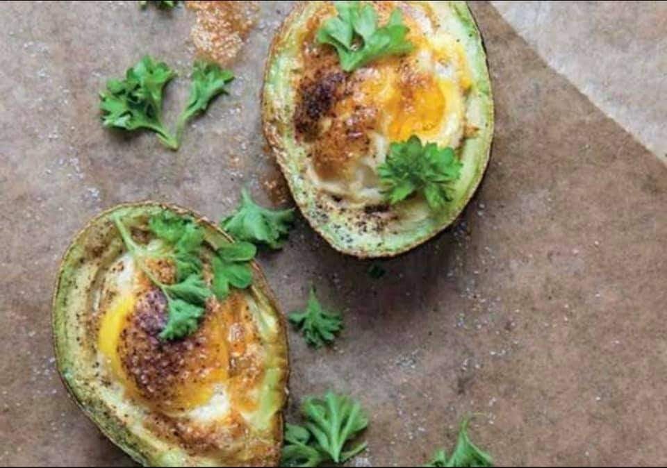 Ugnsbakad avokado